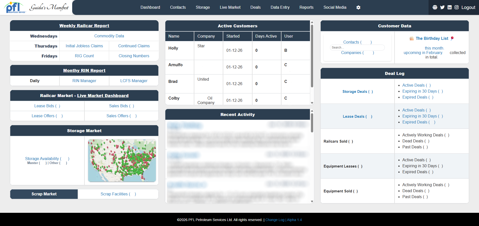 Homemade CRM and DRM tool